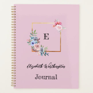 Aquarelle de conception géométrique florale et ver