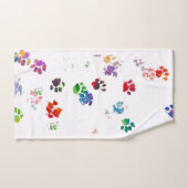 Aquarelle de cordes (Serviette à main)