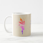 Aquarelle de fée Art classique Mug blanc (Gauche)