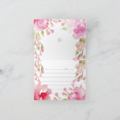 Aquarelle de feuillage Titulaire de carte cadeau (Intérieur)