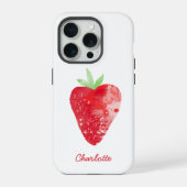 Aquarelle de fraise personnalisée (Verso)