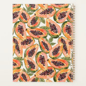 Aquarelle de fruits de papaye (Dos)