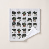 Aquarelle de fruits mignons aux fraises (Gant de toilette)