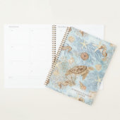 Aquarelle de la tortue de mer Amidon de mer Nom bl (Devant avec enveloppe)