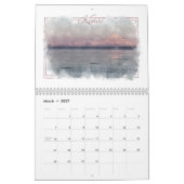 Aquarelle de l'Alaska Calendrier 12 mois (Mar 2027)