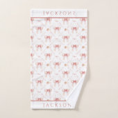 Aquarelle de l'arc coquette (Serviette à main)