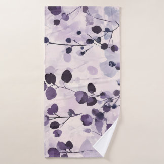 Aquarelle de lavande Eucalyptus Floral