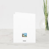 Aquarelle de l'île tropicale Vide (Dos)