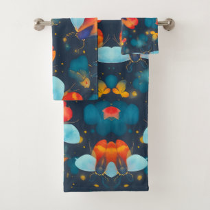 Aquarelle de luciole coloré Motif personnalisé