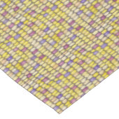 Aquarelle de maïs indien Motif Nappe jaune (Angle)