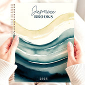 Aquarelle de marine 2025 Nom personnalisé