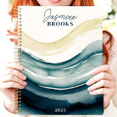 Aquarelle de marine 2025 Nom personnalisé