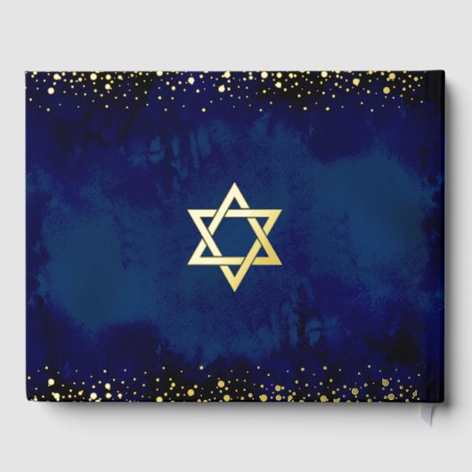 Aquarelle de marine bat mitzvah Script Véritable A (Verso)