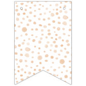 Aquarelle de Melon Confetti Dots de Bunts Drapeau (Premier drapeau)
