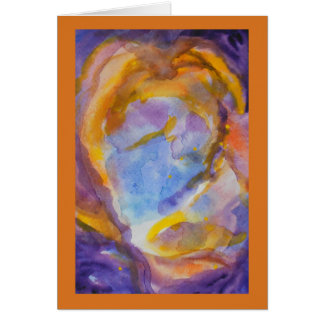 Aquarelle de nébuleuse de l'espace