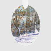 Aquarelle de neige (devant)