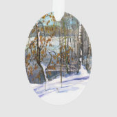 Aquarelle de neige (dos)