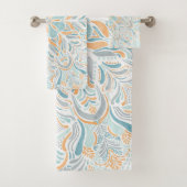 Aquarelle de plage de Mandala (En situation)