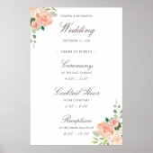 Aquarelle de printemps de couleur brune Affiche de (Devant)