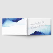 Aquarelle de script moderne Indigo Blue (Complet)