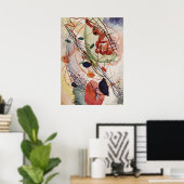 Aquarelle de Wassily Kandinsky Impression Abstrait (Bureau à domicile)