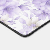 Aquarelle délicate Fleurs violettes (Coin)