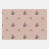 Aquarelle des feuilles d'automne (Devant 3)