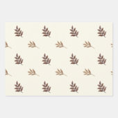 Aquarelle des feuilles d'automne (Devant)