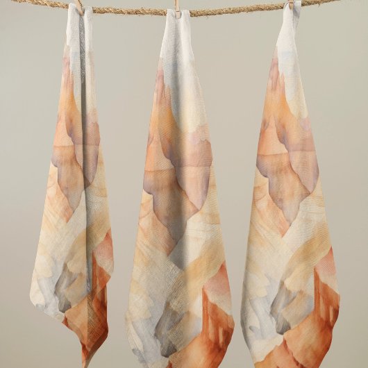 Aquarelle Desert Canyon