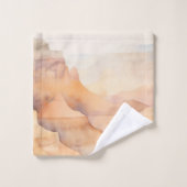 Aquarelle Desert Canyon (Gant de toilette)