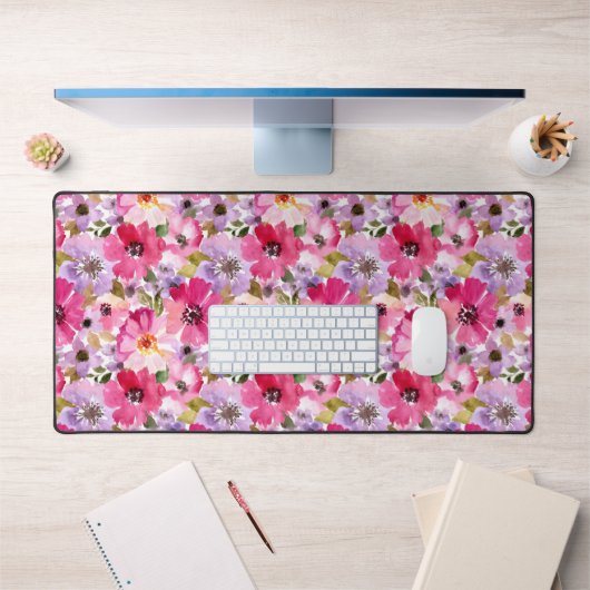 Aquarelle d'été Floral (Bureau 1)