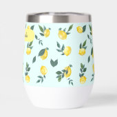 Aquarelle d'été frais citrons Nom personnalisé (Arrière)