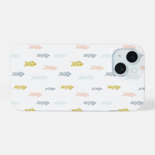 Aquarelle douce Chevron Motif (Verso Horizontal)
