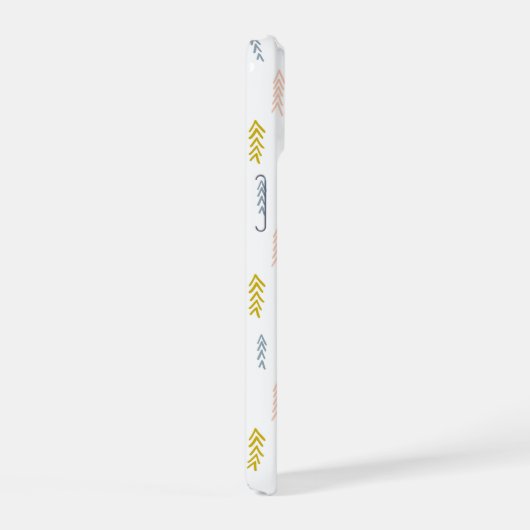 Aquarelle douce Chevron Motif (Côté droit)