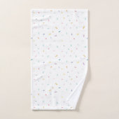 Aquarelle douce Motif Confetti (Serviette à main)