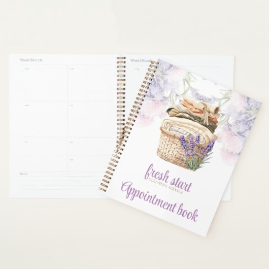 Aquarelle du carnet de rendez-vous du service de n (Devant avec enveloppe)