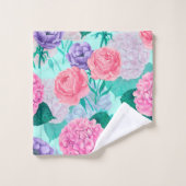 Aquarelle du jardin de printemps 2 (Gant de toilette)