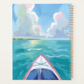 Aquarelle du lac en kayak (Dos)