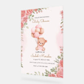 Aquarelle Eléphant mignonne Bébé Fille Douche (Angle)