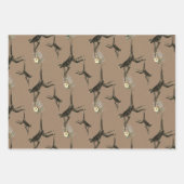 Aquarelle en papier Kraft Tropical Monkey Jungle (Devant 2)