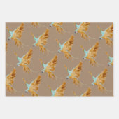 Aquarelle en papier kraft Tropical Toucan Parrots (Devant 3)