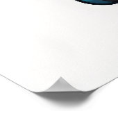 Aquarelle en verre verni Style Chat 2:3 Poster (Coin)