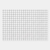 Aquarelle En vichy papier d'enveloppement (Devant)