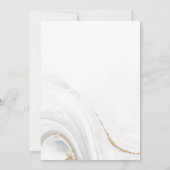 Aquarelle Enregistrer la date Invitation (Dos)