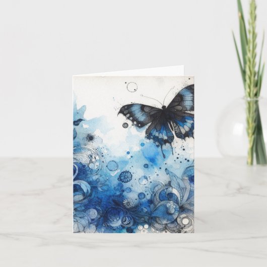 Aquarelle Ephemera Vintage blanc (Devant)