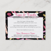 Aquarelle et bâtonnets d'or s'appliquent et cartes (Dos)