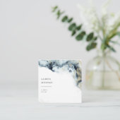 Aquarelle et Carte de visite de sable (Debout devant)