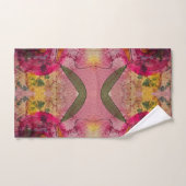 Aquarelle Et Encre Belle Peinture Abstraite (Serviette à main)