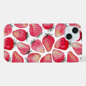 Aquarelle et encre de fraises (Verso Horizontal)