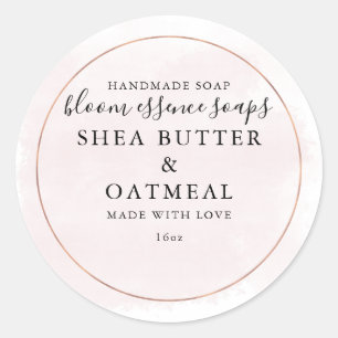 Aquarelle et huile Sticker pour savon